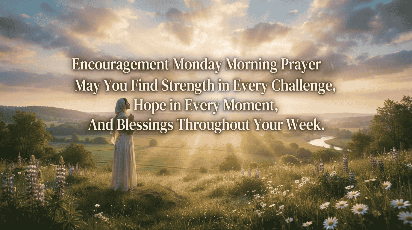 encouragement-monday-morning-prayer