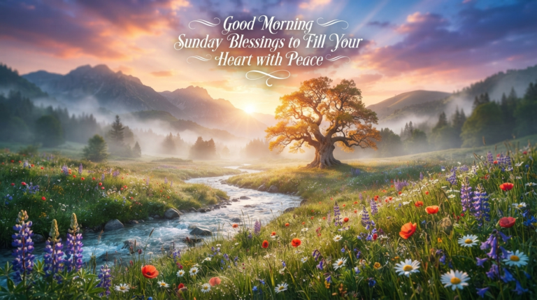 good-morning-sunday-blessings-to-fill-your-heart-with-peace