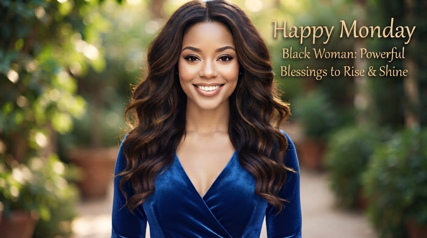 happy-monday-black-woman-powerful-blessings-to-rise-and-shine