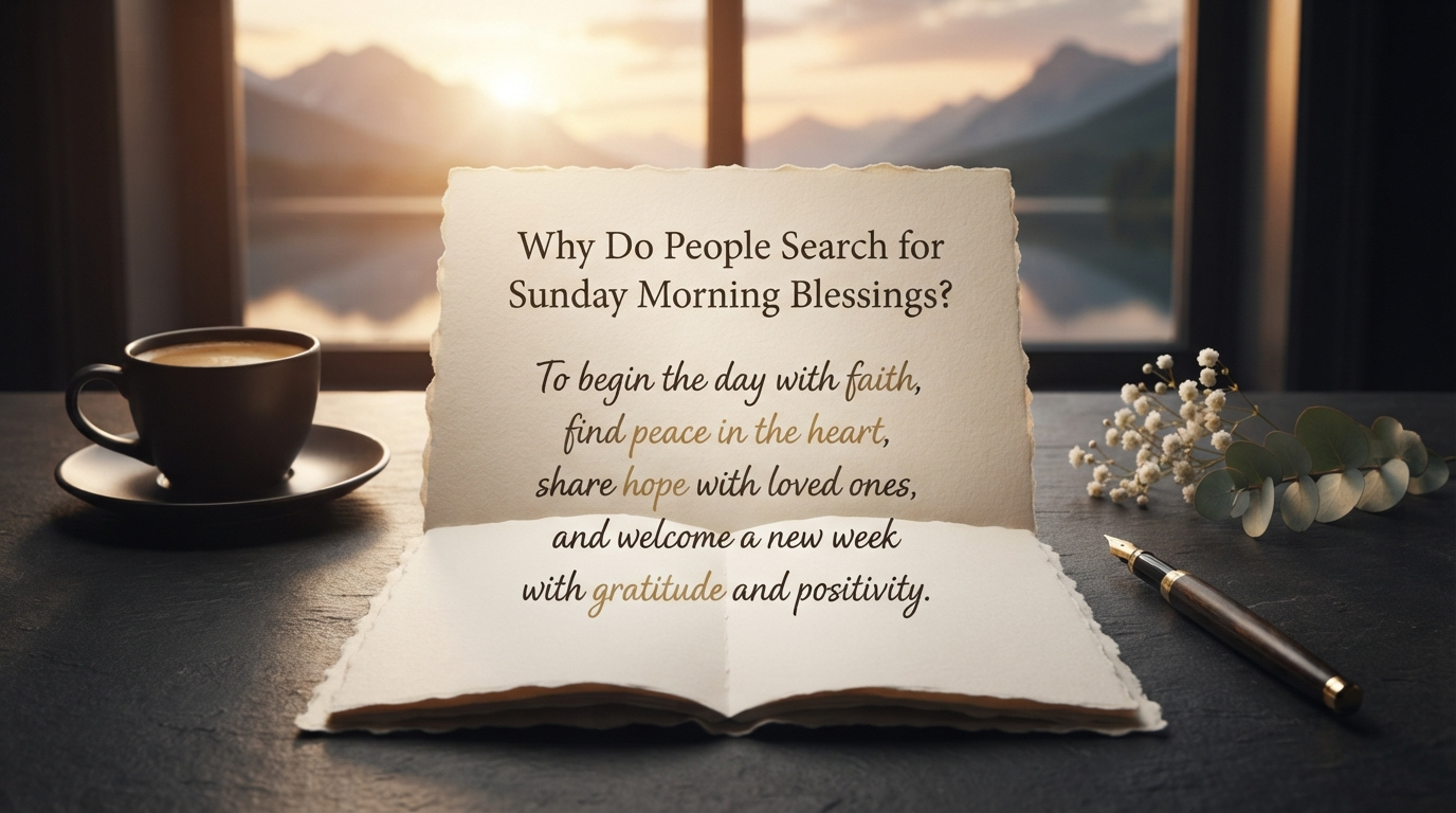 why-do-people-search-for-sunday-morning-blessings