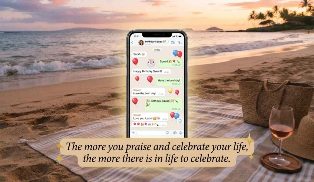 Birthday Wishes WhatsApp Chat