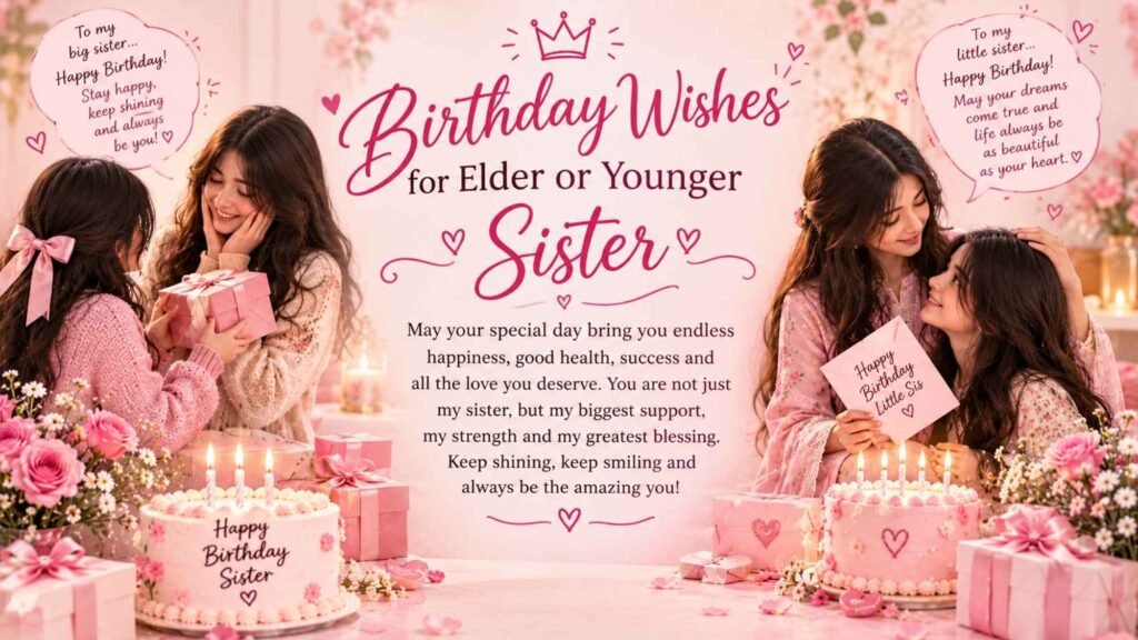 Birthday Wish for Sister