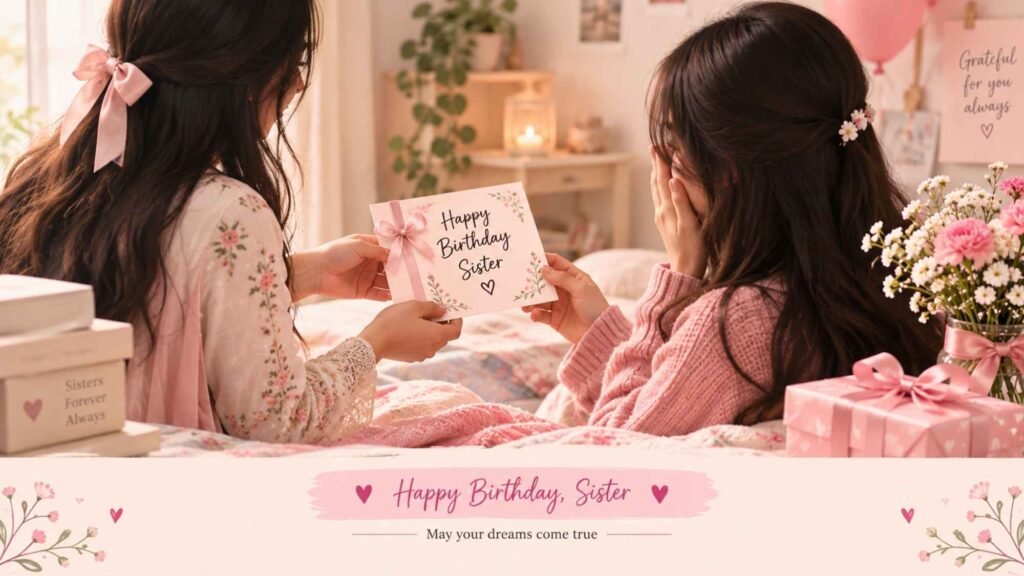 Birthday Greetings for Sister