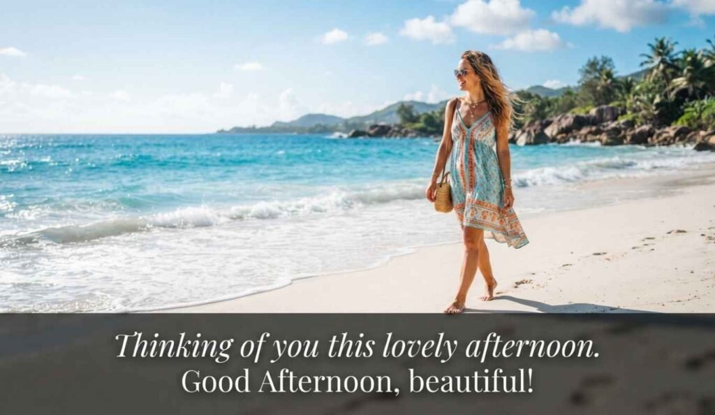Good Afternoon Message