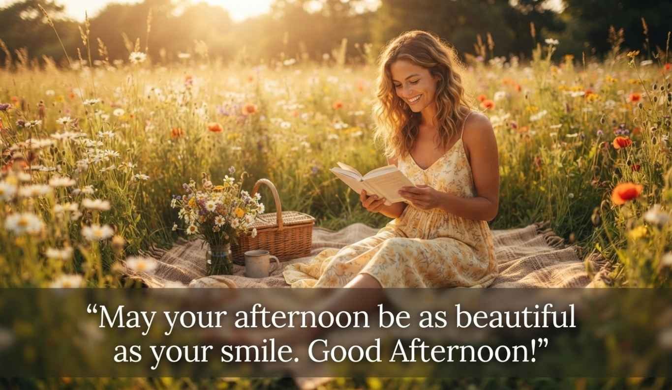 Good Afternoon Message