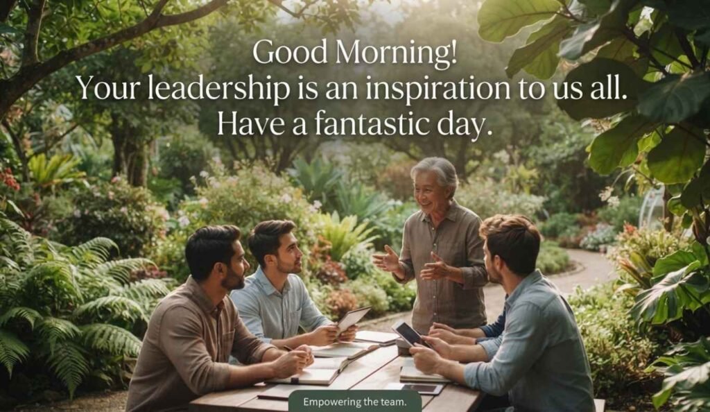 Good Morning Wishes to Boss