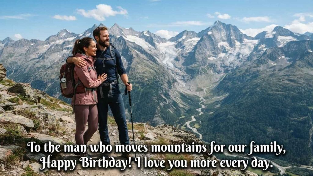 Birthday Wishes for My Husband