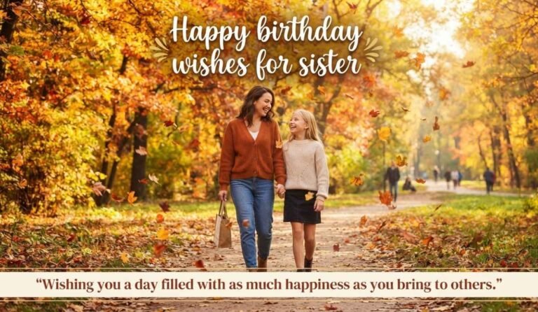 Wishes for Sister