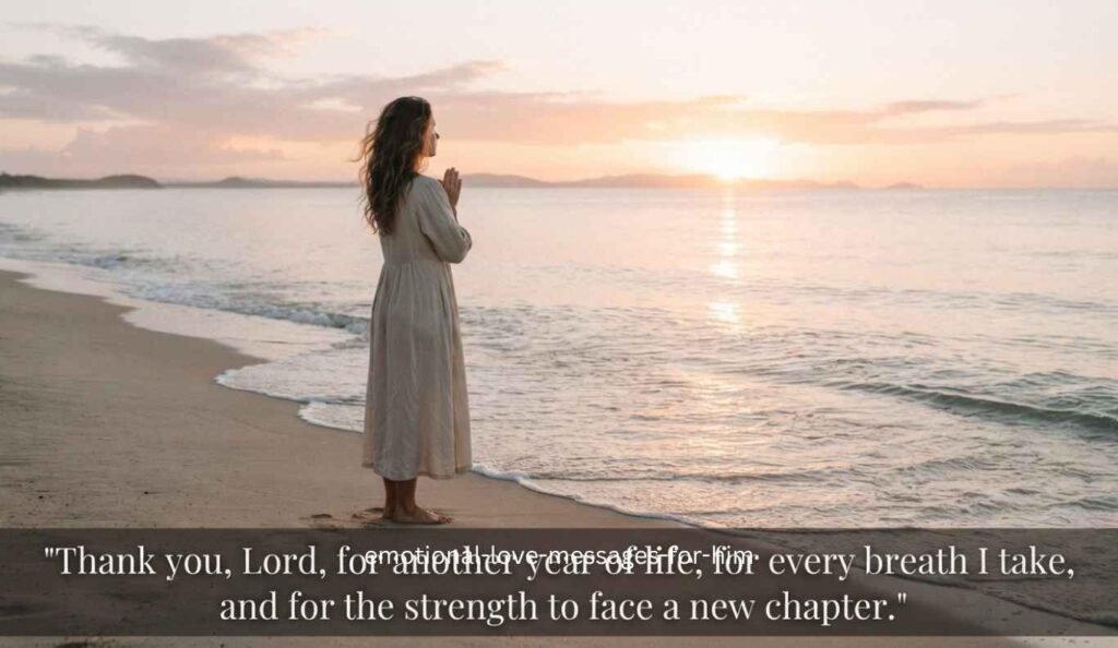 touching birthday prayer
