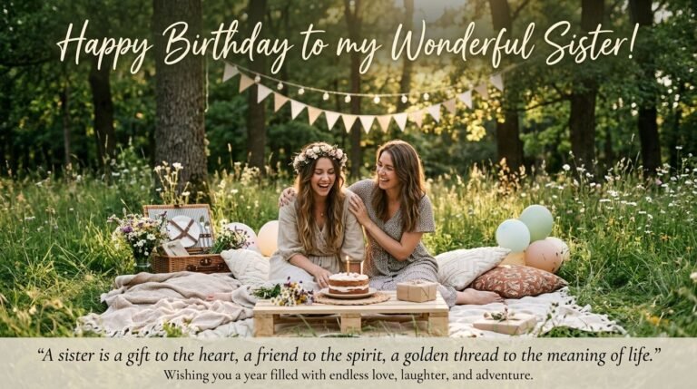 Birthday Wishes for Sister