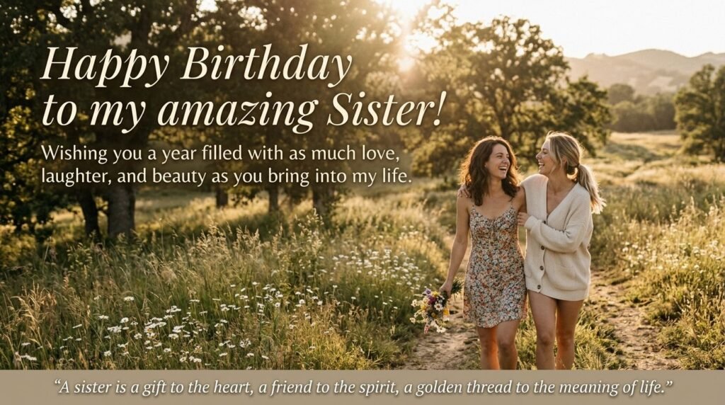Birthday Wishes for Sister