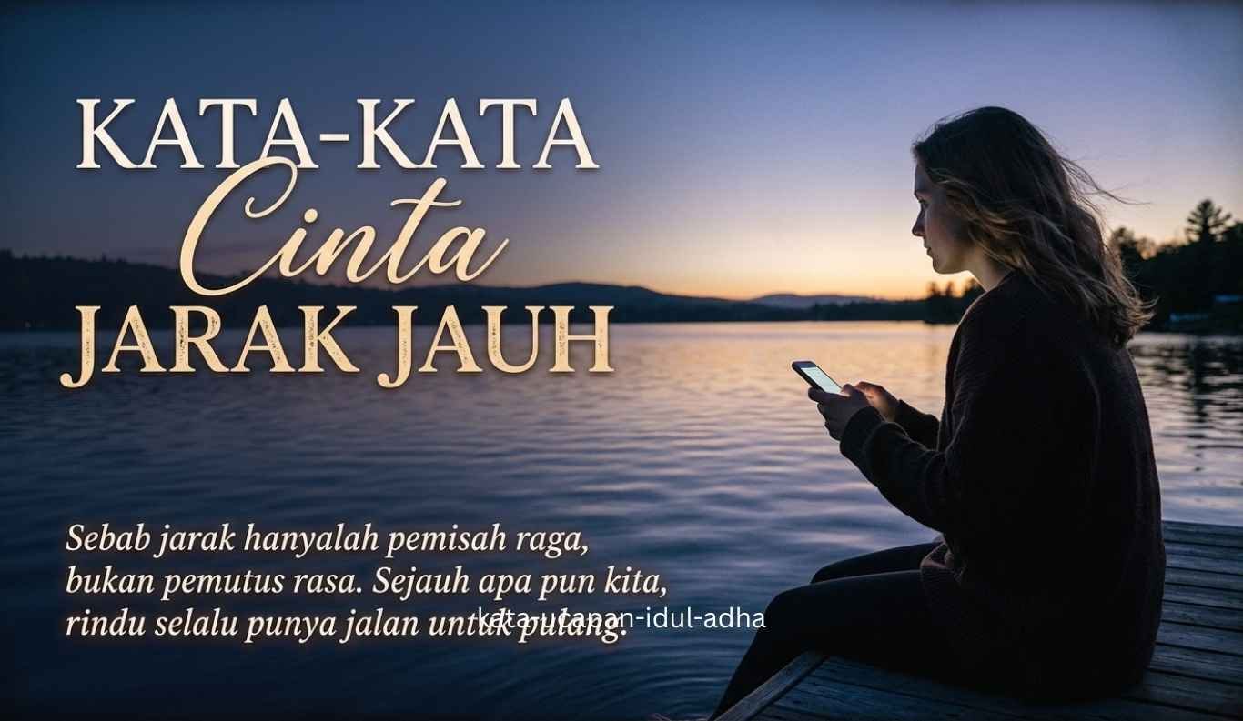 Kata-Kata Cinta Jarak Jauh Menyentuh Hati