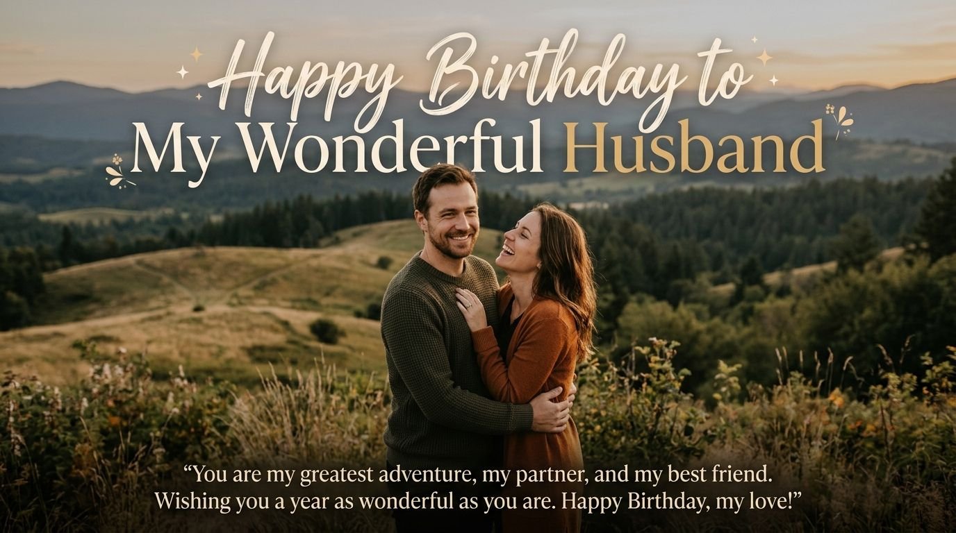 Birthday Wishes for Husband: 150+ Heartfelt Messages