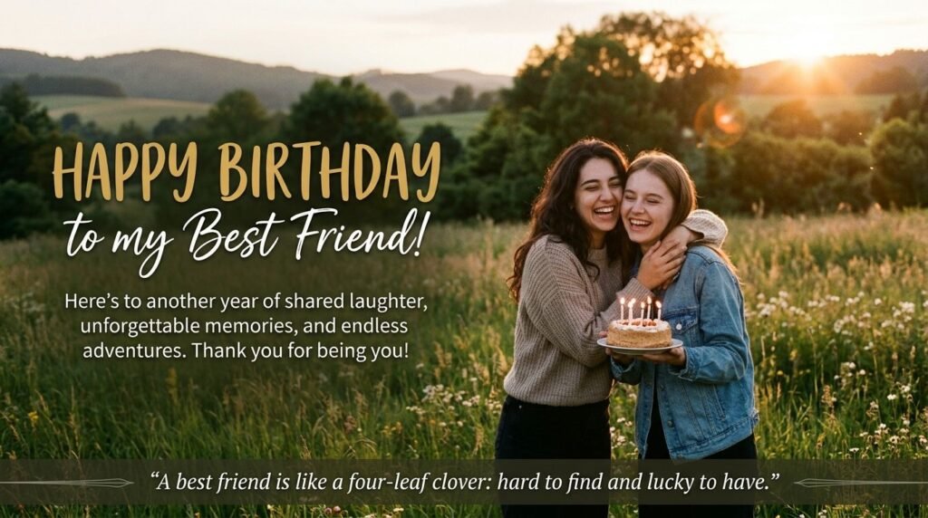 Birthday Wishes for Best Friend